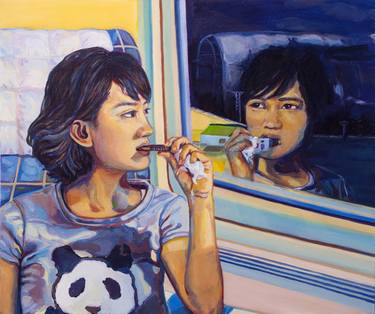 Print of Conceptual Portrait Paintings by Corn Shuk Mei Ho