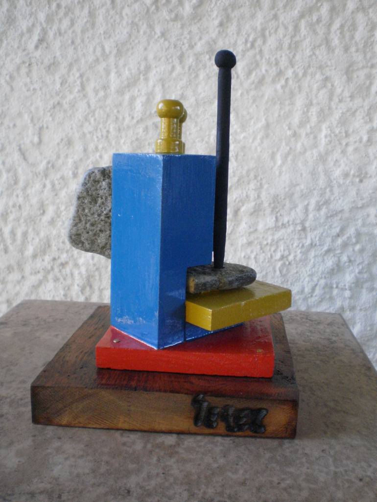 Original Modern Abstract Sculpture by Raúl Pérez Fernández