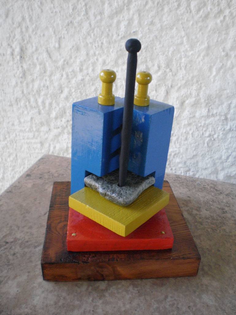 Original Abstract Sculpture by Raúl Pérez Fernández