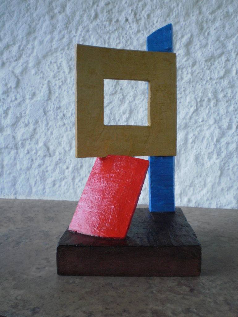 Original Minimalism Abstract Sculpture by Raúl Pérez Fernández