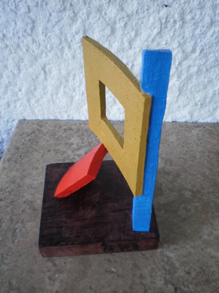 Original Minimalism Abstract Sculpture by Raúl Pérez Fernández