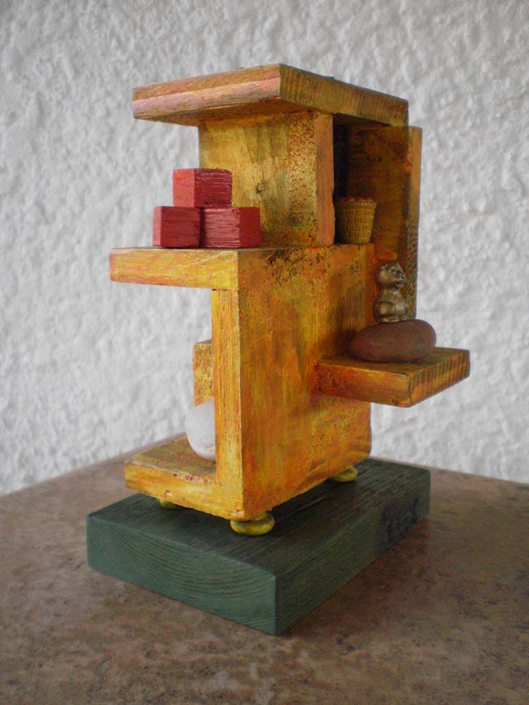 Original Modern Abstract Sculpture by Raúl Pérez Fernández