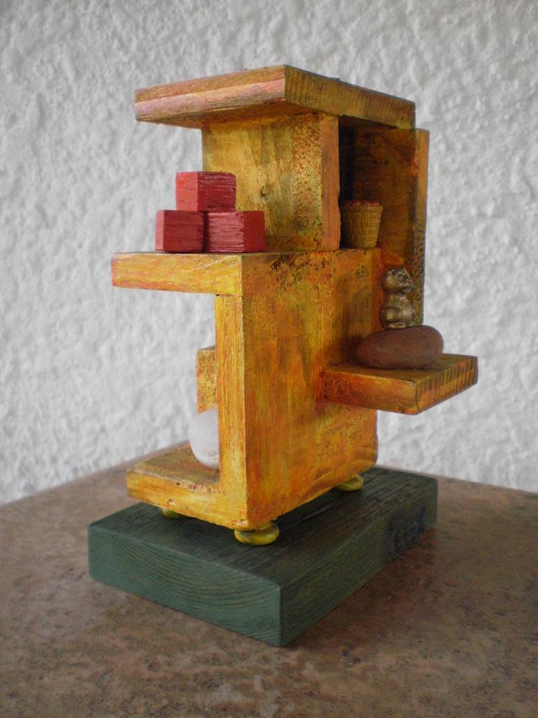 Original Abstract Sculpture by Raúl Pérez Fernández