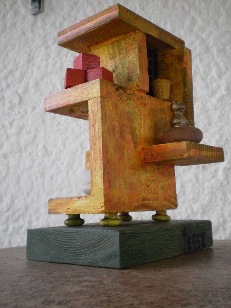 Original Modern Abstract Sculpture by Raúl Pérez Fernández