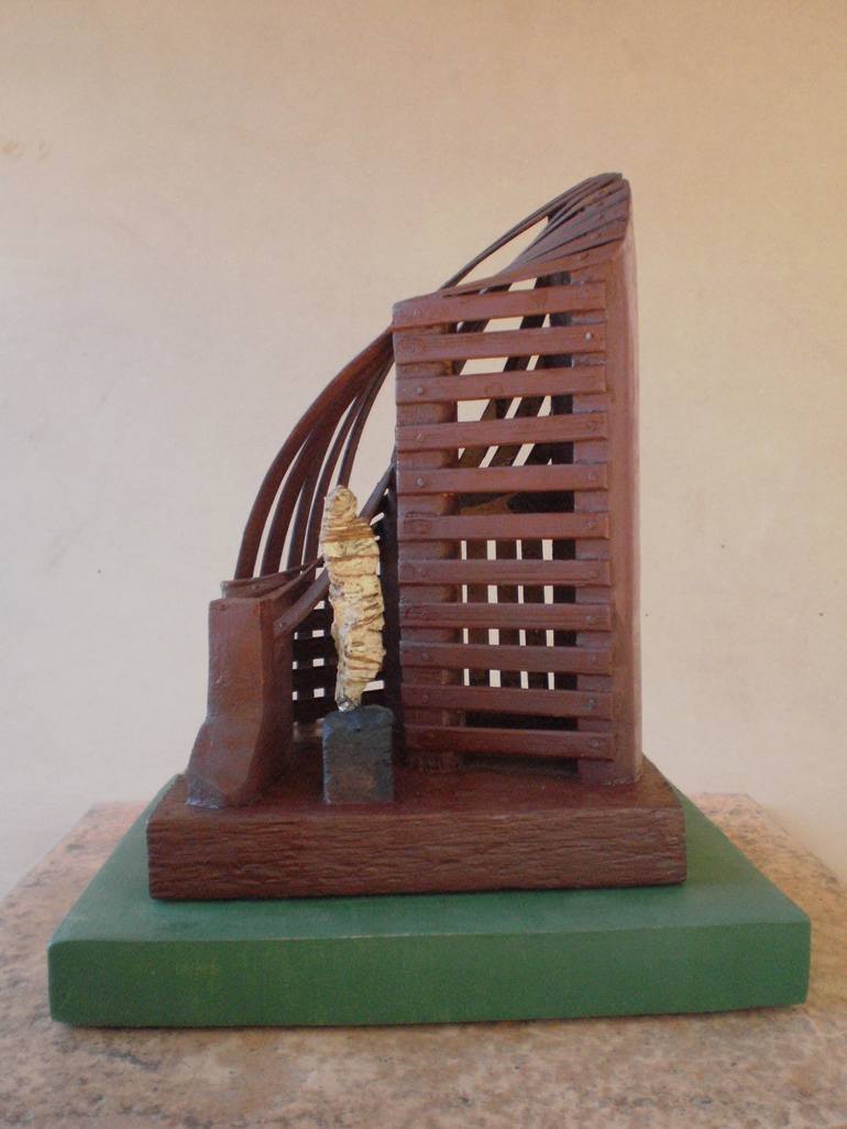 Original Ensamble constructivo Abstract Sculpture by Raúl Pérez Fernández