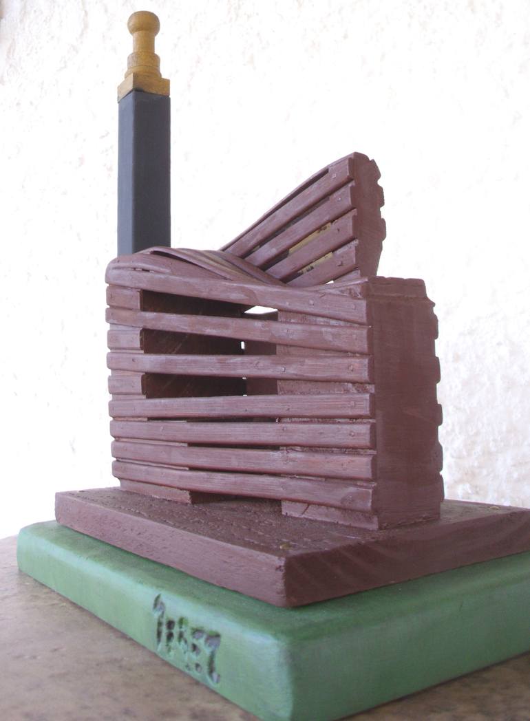 Original Abstract Architecture Sculpture by Raúl Pérez Fernández