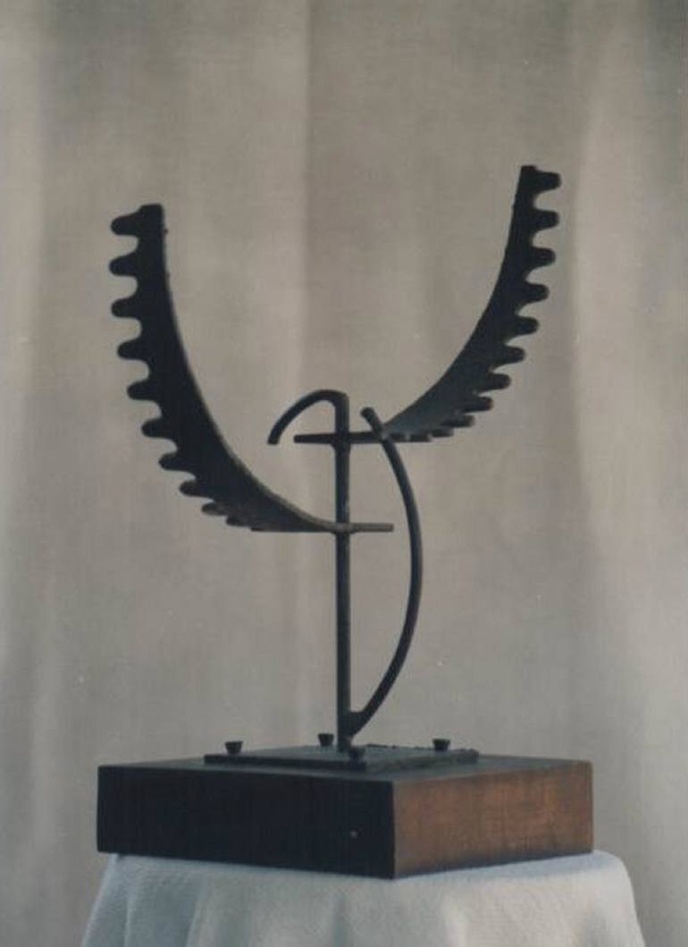 Original Abstract Sculpture by Raúl Pérez Fernández