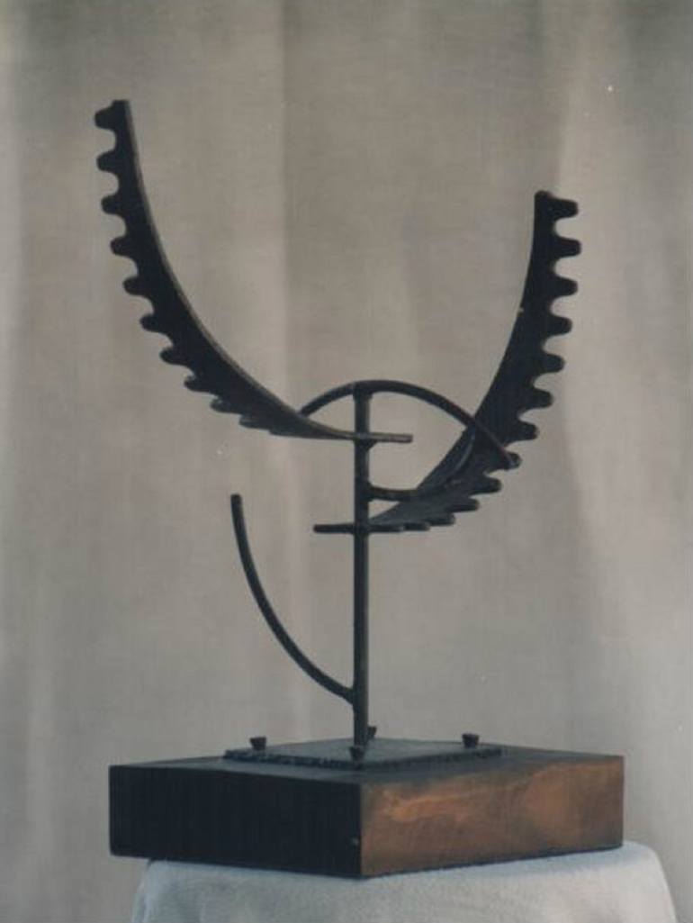 Original Abstract Sculpture by Raúl Pérez Fernández