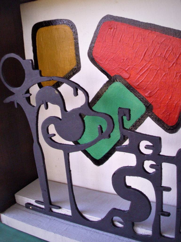 Original Expressionism Abstract Sculpture by Raúl Pérez Fernández