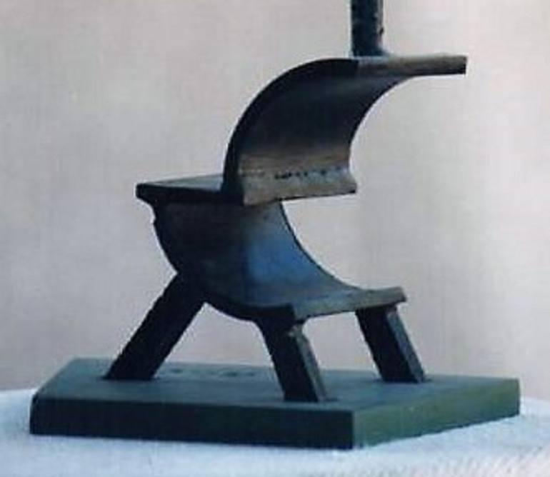 Original Abstract Expressionism Abstract Sculpture by Raúl Pérez Fernández