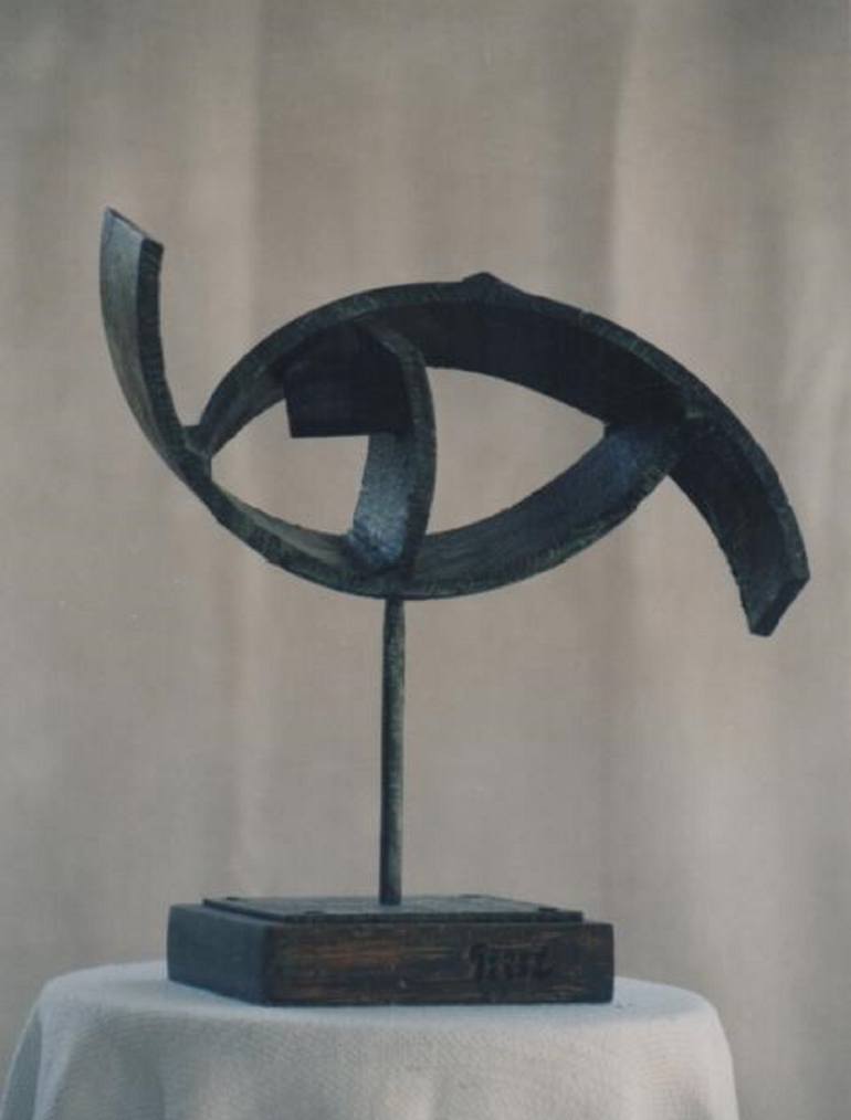 Original Abstract Sculpture by Raúl Pérez Fernández