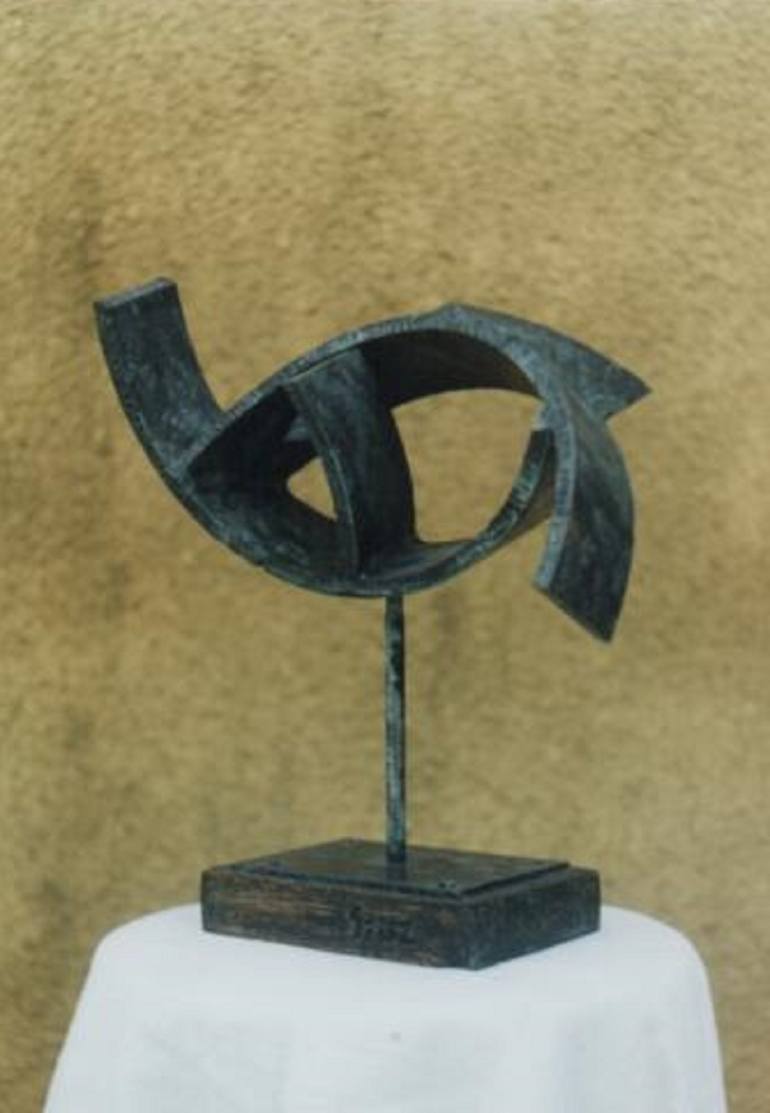 Original Abstract Expressionism Abstract Sculpture by Raúl Pérez Fernández