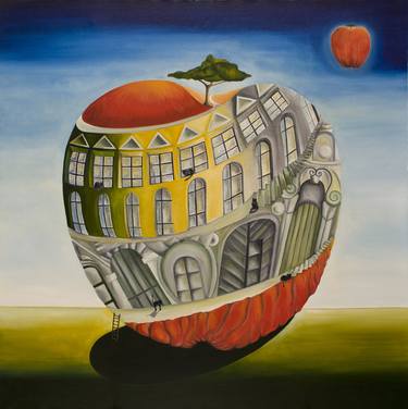 Print of Surrealism Travel Paintings by ER MindArts Gallery