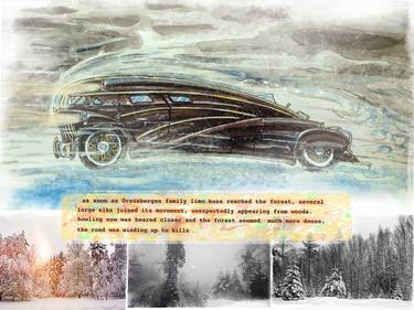 Print of Car Mixed Media by ER MindArts Gallery