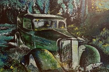 Original Car Paintings by Afroditi Kyriazi