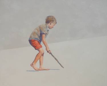 Print of Figurative Kids Paintings by Andrzej Tuźnik