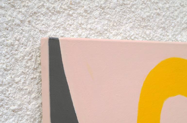 Original Conceptual Abstract Painting by Uri Cohen