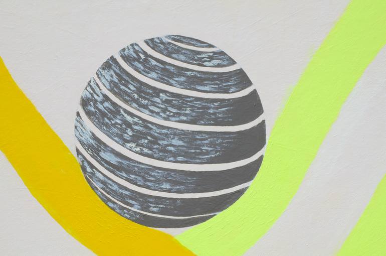 Original Conceptual Abstract Painting by Uri Cohen