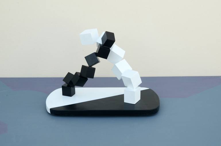 Original Conceptual People Sculpture by Uri Cohen