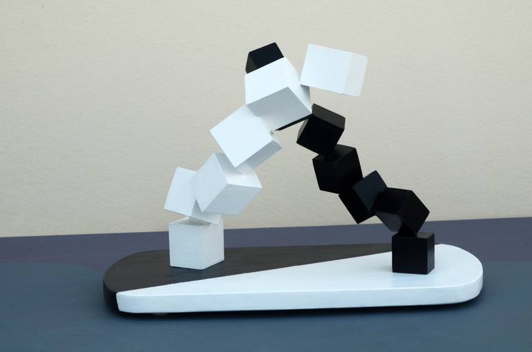 Original Conceptual People Sculpture by Uri Cohen