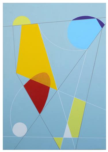 Print of Abstract Paintings by Uri Cohen