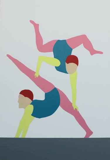 Print of Fine Art Sport Paintings by Uri Cohen