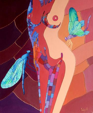 Print of Art Deco Women Paintings by Andrii Roshkaniuk