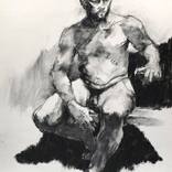 Sitting Male by Bruce Williams