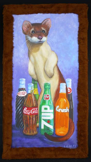 Original Pop Art Animal Paintings by Kelly Lyles