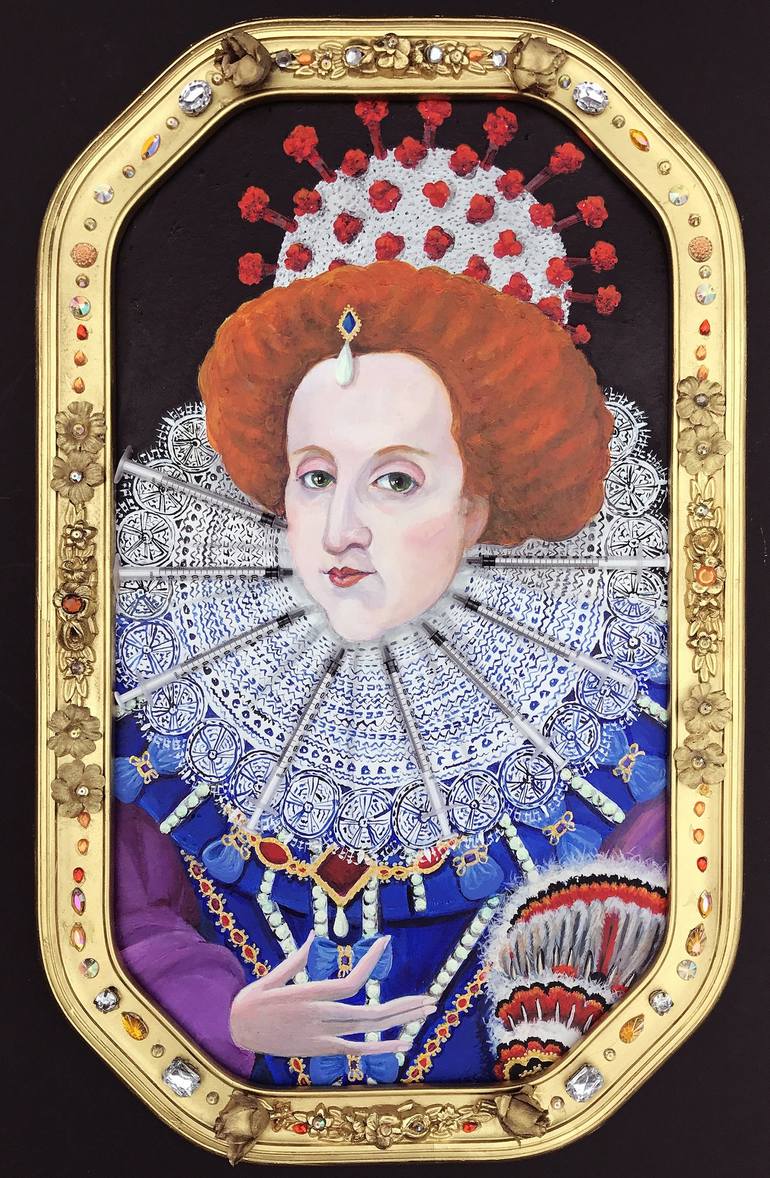 Original Conceptual Portrait Paintings by Kelly Lyles