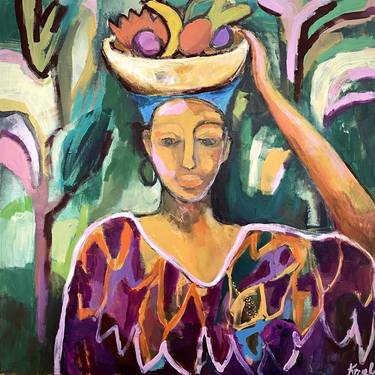 “Lady With Fruit Basket” thumb