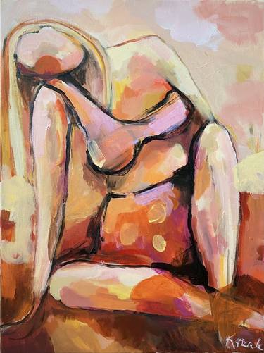 Original Women Paintings by Magdalena Krzak