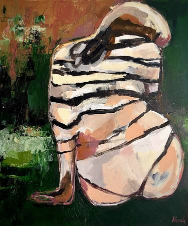 Original Contemporary Women Paintings by Magdalena Krzak