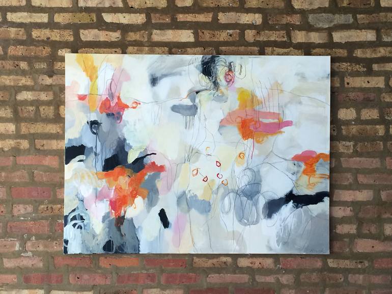 Original Abstract Painting by Magdalena Krzak