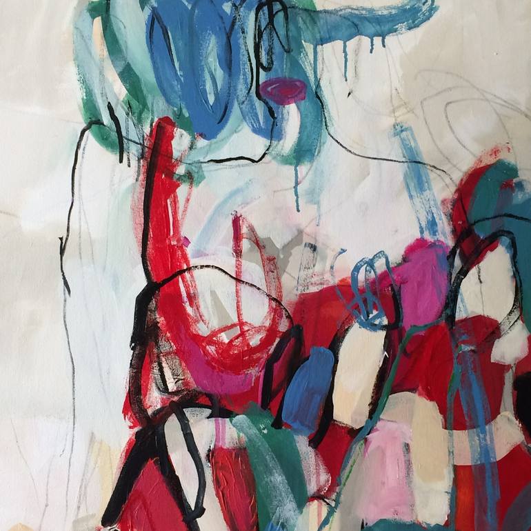 Original Abstract Painting by Magdalena Krzak