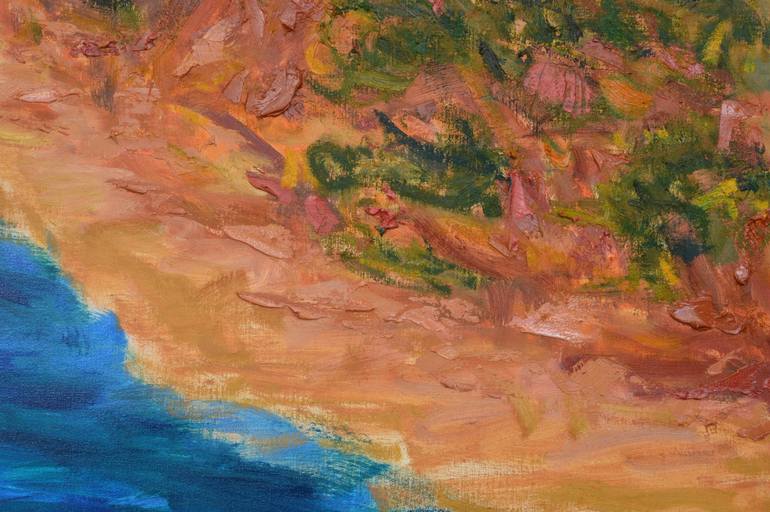 Original Abstract Expressionism Landscape Painting by Robert van de Graaf