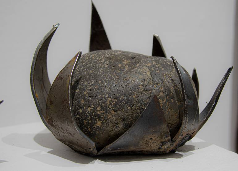 Original Art Deco Abstract Sculpture by Rumen Dimitrov