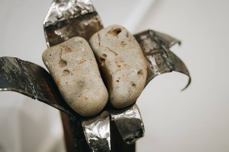 Original Art Deco Abstract Sculpture by Rumen Dimitrov