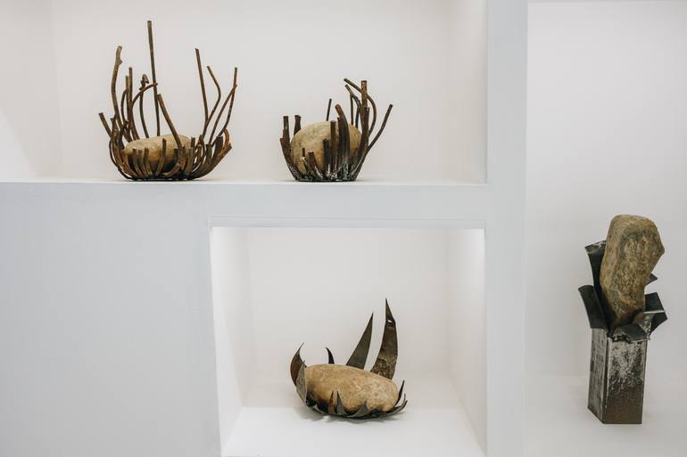 Original Art Deco Abstract Sculpture by Rumen Dimitrov