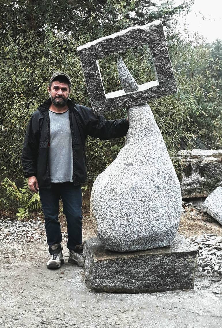 Original Conceptual Abstract Sculpture by Rumen Dimitrov