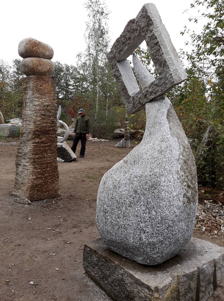 Original Conceptual Abstract Sculpture by Rumen Dimitrov