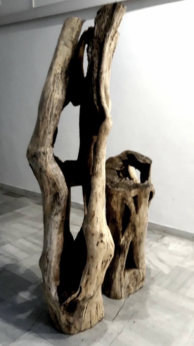 Original Art Deco Abstract Sculpture by Rumen Dimitrov