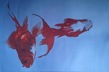 Original Photorealism Fish Paintings by Aleksandar Avramovic