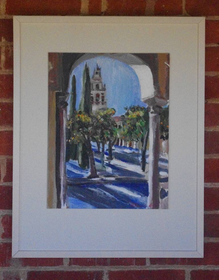 Original Expressionism Architecture Painting by Roland Weight