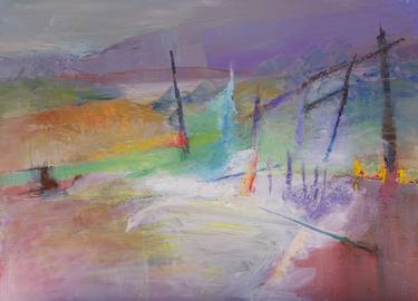 Print of Abstract Landscape Paintings by Roland Weight
