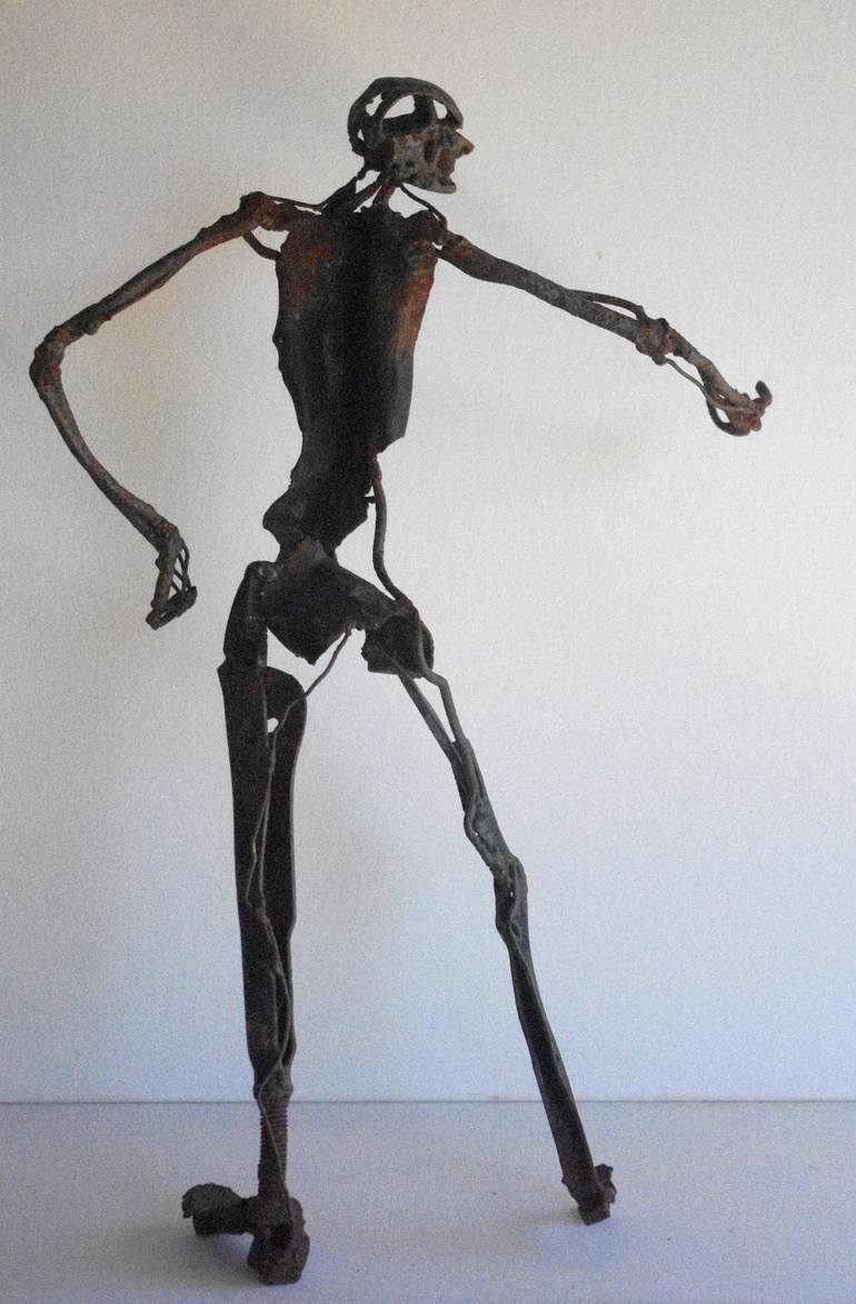 Original Figurative Performing Arts Sculpture by Roland Weight