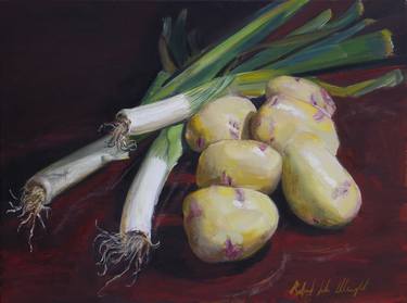 Print of Food Paintings by Roland Weight