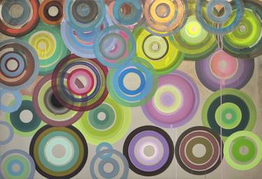 Original Conceptual Abstract Paintings by Giuseppe  Valente