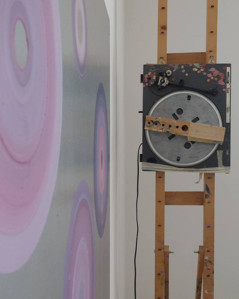 Original Conceptual Abstract Painting by Giuseppe  Valente