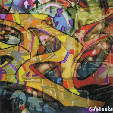 Original Graffiti Collage by Giuseppe Valente